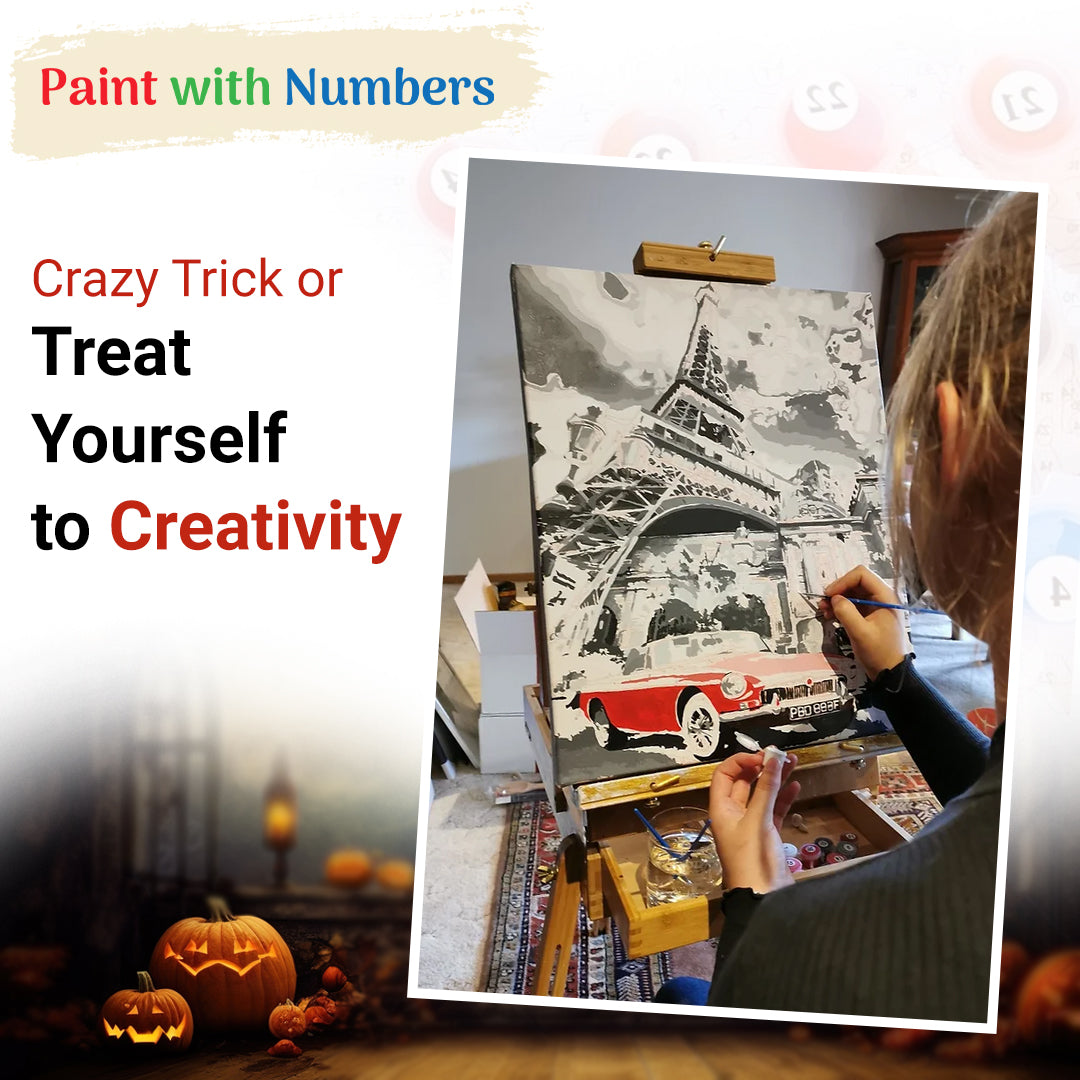 Hoping to Get Festive for Halloween? Explore Paint by Numbers!