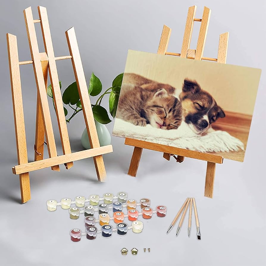 How Can Paint by Numbers Help Beginning Artists Master Painting Skills?