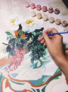 Make Time for Art with Easy Paint by Numbers Kits
