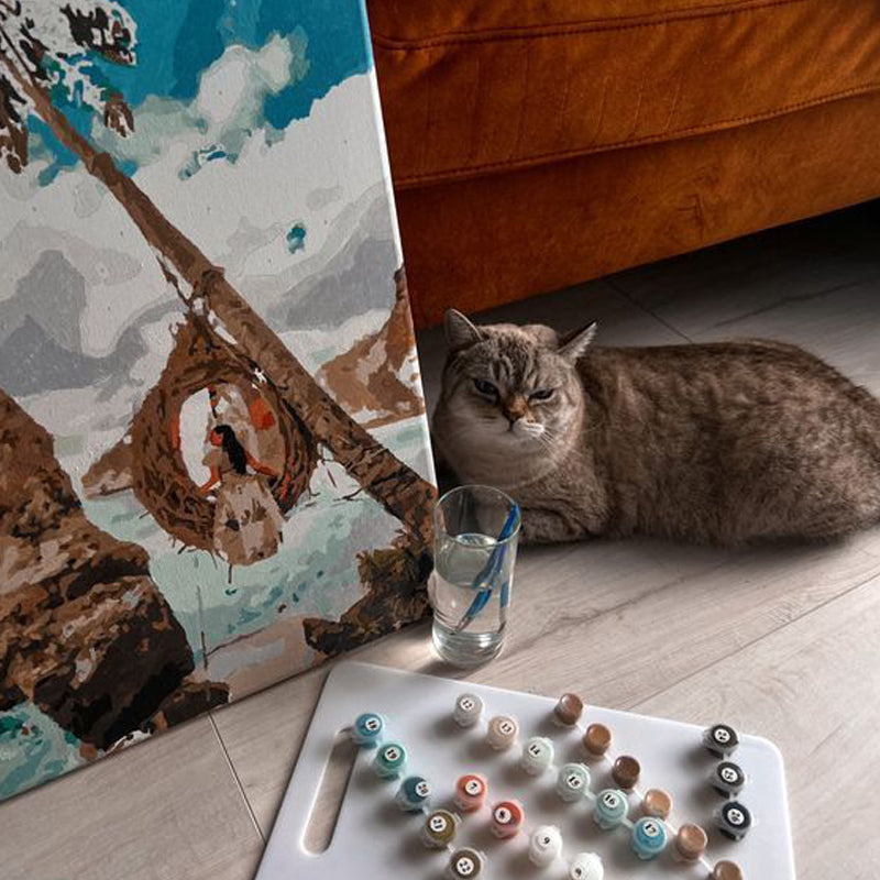 What If Christmas Magic Fits Into One Canvas?