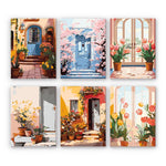 Load image into Gallery viewer, Charming Floral Doorways Mini Paint by Numbers
