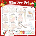 Load image into Gallery viewer, Christmas Wonderland Ornaments Paint by Numbers

