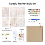 Load image into Gallery viewer, Charming Floral Doorways Mini Paint by Numbers
