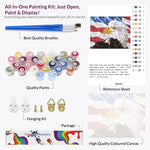 Load image into Gallery viewer, American Eagle Paint by Numbers
