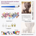 Load image into Gallery viewer, An Elephant_Paint_By_Numbers
