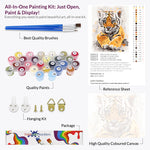Load image into Gallery viewer, Baby Tiger Paint by Numbers
