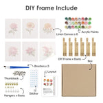 Load image into Gallery viewer, Beautiful Blooms Mini Paint by Numbers

