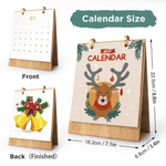Load image into Gallery viewer, Christmas Reindeer Paint by Numbers Calendar

