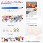 Load image into Gallery viewer, Citrus Bliss Paint by Numbers
