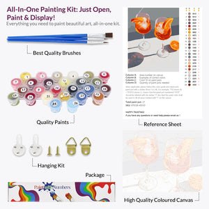 Citrus Bliss Paint by Numbers