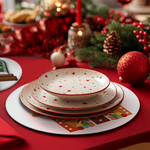 Load image into Gallery viewer, Cozy Gingerbread Christmas 4-Pieces Paint by Numbers Placemat
