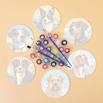 Load image into Gallery viewer, Dog Portrait Paint by Numbers Coasters
