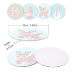 Load image into Gallery viewer, Funny Christmas Characters Paint by Numbers Coasters
