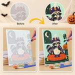 Load image into Gallery viewer, Halloween Mini Paint by Numbers

