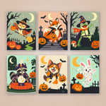 Load image into Gallery viewer, Halloween Mini Paint by Numbers
