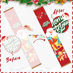 Load image into Gallery viewer, Holiday Gnome Pair Hanging Scroll Paint by Numbers Kit
