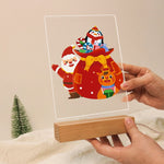 Load image into Gallery viewer, Merry Christmas Gift Crew LED Paint by Numbers

