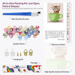 Load image into Gallery viewer, Pop-up Kitty Paint by Numbers
