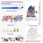 Load image into Gallery viewer, Rainbow Whiskers Paint_by_Numbers
