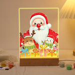 Load image into Gallery viewer, Santa’s Merry Winter Friends LED Paint by Numbers
