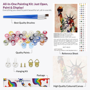 Statue of Liberty Paint By Numbers