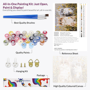 Two Little Kittens Paint By Numbers