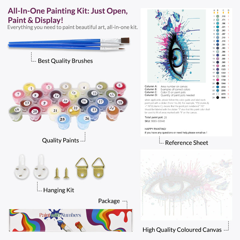 Vision of Freedom Paint by Numbers