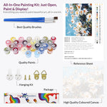 Load image into Gallery viewer, White Daisies Paint by Numbers
