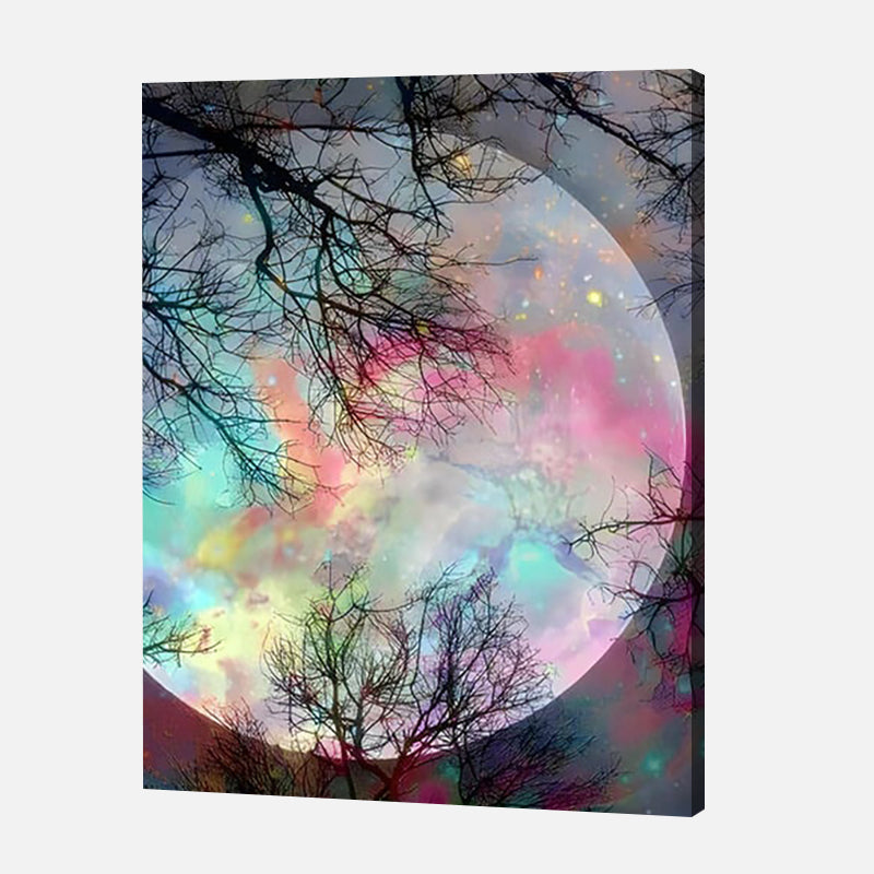 Mystic Moonlight Glow Paint by Numbers