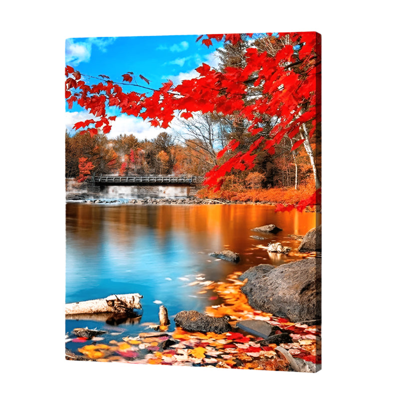 Autumn Serenity Paint by Numbers
