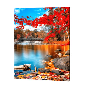 Autumn Serenity Paint by Numbers