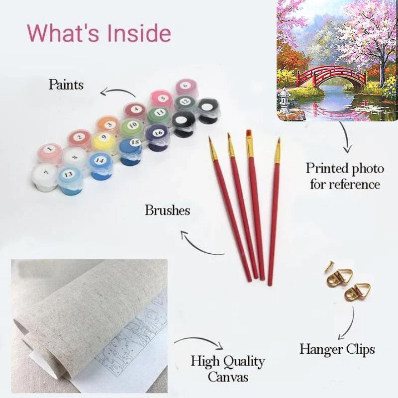Enchanted Fairyland Paint by Numbers