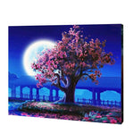Load image into Gallery viewer, Cherry Blossoms Tree , Paint By Numbers
