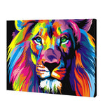 Load image into Gallery viewer, Paint By Numbers Lion Color Kit
