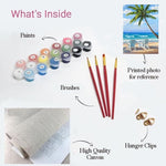 Load image into Gallery viewer, Paradise Beach , Paint By Numbers Kit
