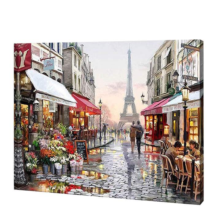 Rainy in Paris Diamond Painting