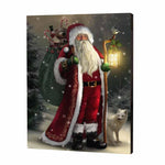 Load image into Gallery viewer, Santa In the Forest Diamond Painting
