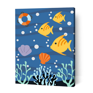 Sea Life Paint by Numbers