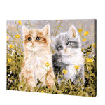 Load image into Gallery viewer, Little Kittens , Paint By Numbers Canvas kits
