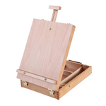Load image into Gallery viewer, Wooden Desktop Easel &amp; Storage Box
