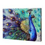 Load image into Gallery viewer, Azure Peacock Diamond Painting
