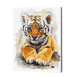 Load image into Gallery viewer, Baby Tiger , Paint by Numbers

