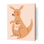 Load image into Gallery viewer, Kangaroo, Paint by Numbers
