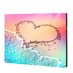 Love In the Sand Diamond Painting