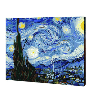 Starry Night , Paint By Number
